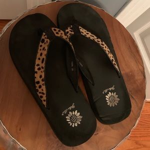 Cheetah sandals